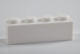 LEGO® White Brick 1 x 4 ID 3010 [Pack of 100 Bricks]