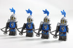 LEGO® Castle Black Falcon Knight Body Armour Bowmen - Pack of 4 Soldiers